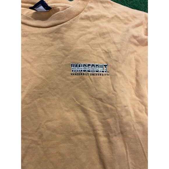 Vintage 90s JanSport Vanderbilt T-Shirt Mens 2XL Long Sleeve Made In USA - Picture 2 of 6